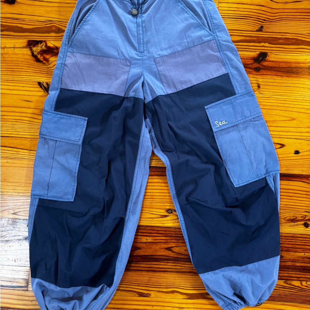Sea New York Demi Trousers Cargo Pants  Blue Size S
